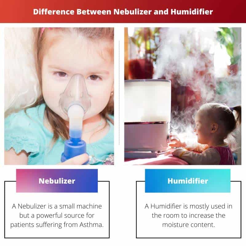 N Buliseur Vs Humidificateur Diff Rence Et Comparaison