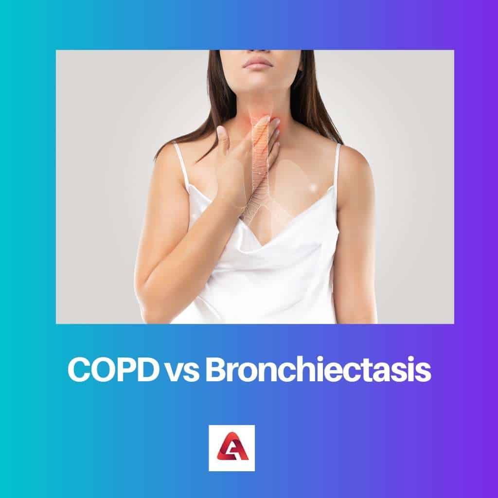 Epoc Vs Bronquiectasias Diferencia Y Comparaci N