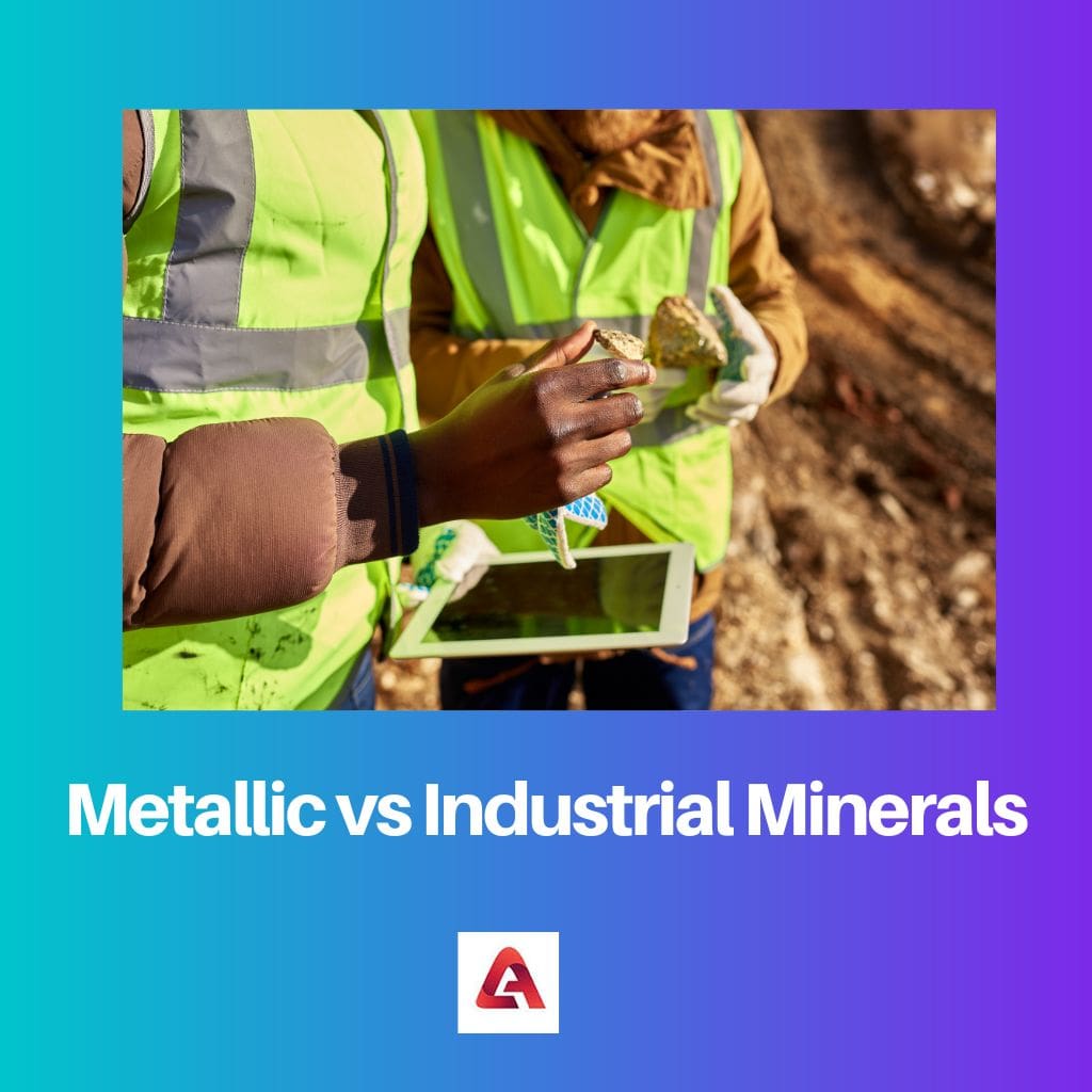 Metallic vs Industrial Minerals