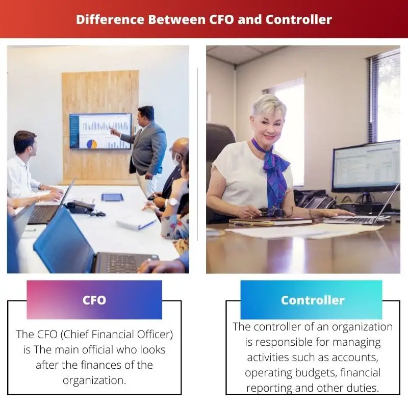 Difference Between CFO and Controller