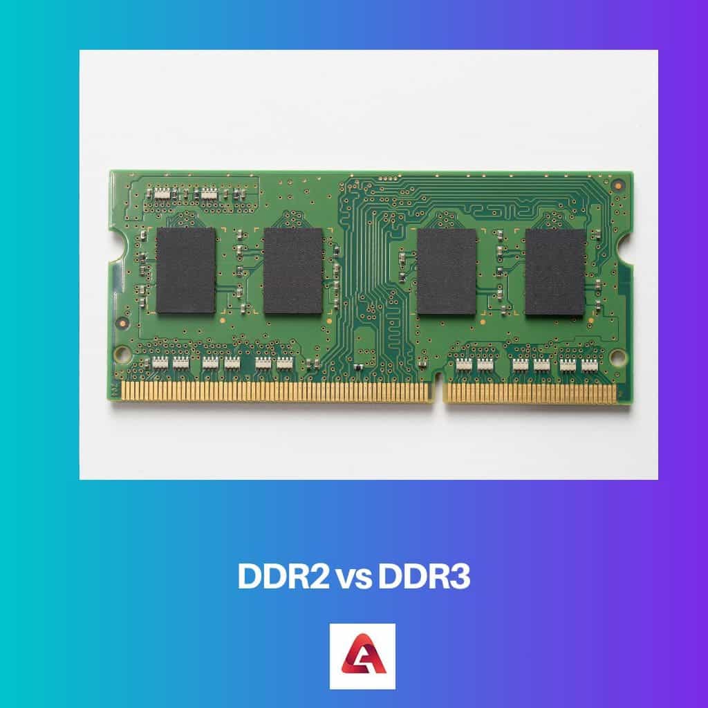 Ddr2 Vs Ddr3 Difference And Comparison 9436