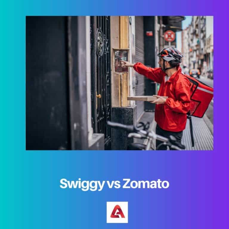 Swiggy Vs Zomato: Difference And Comparison