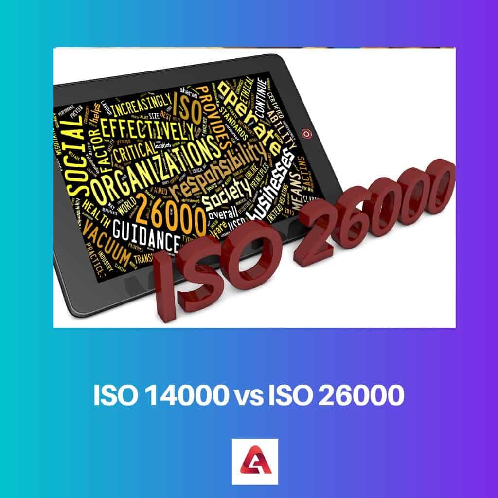 Iso 14000 Vs Iso 26000 Diferencia Y Comparación 8890