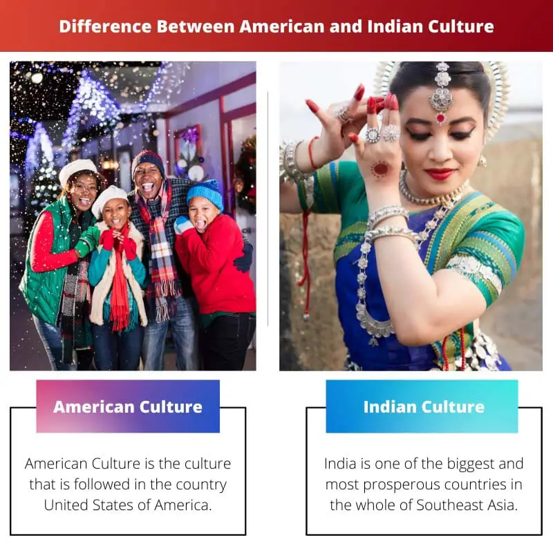 Difference Between American and Indian Culture