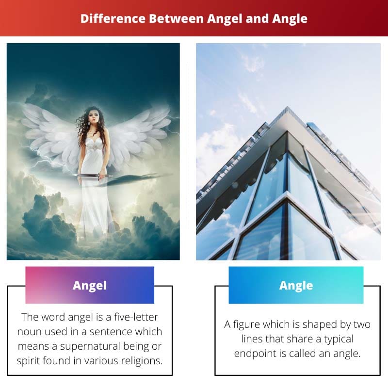 Difference Between Angel and Angle
