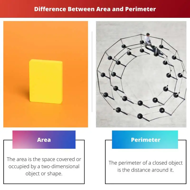 Difference Between Area and Perimeter