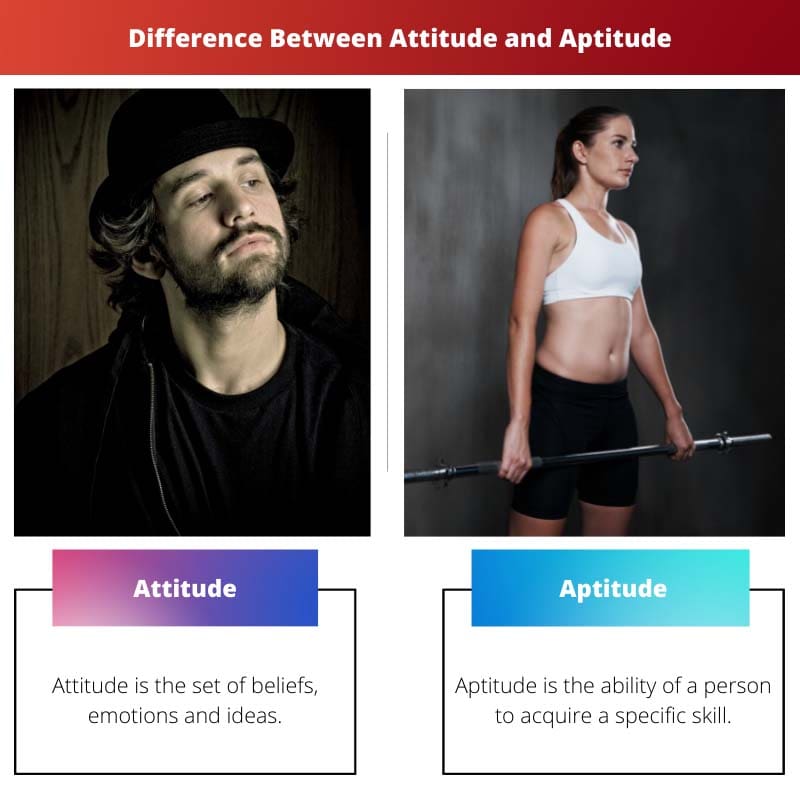 Difference Between Attitude and Aptitude