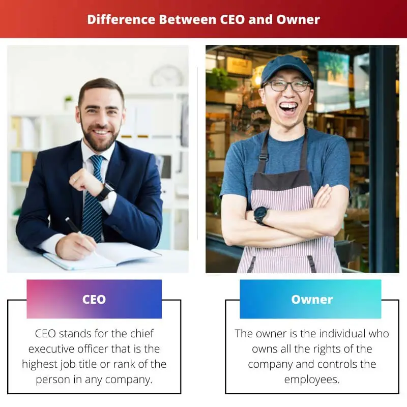 Difference Between CEO and Owner
