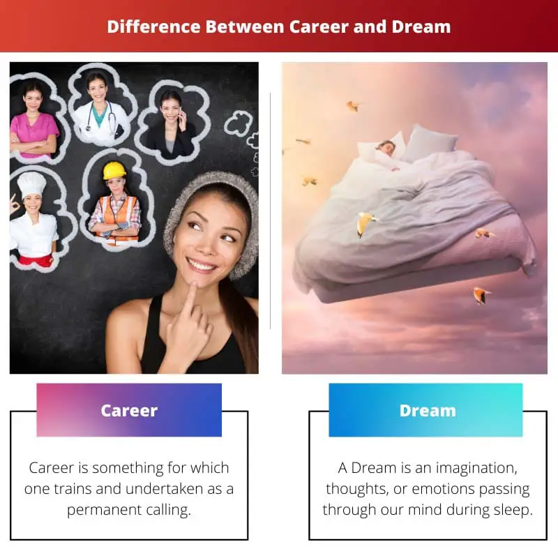 Difference Between Career and Dream