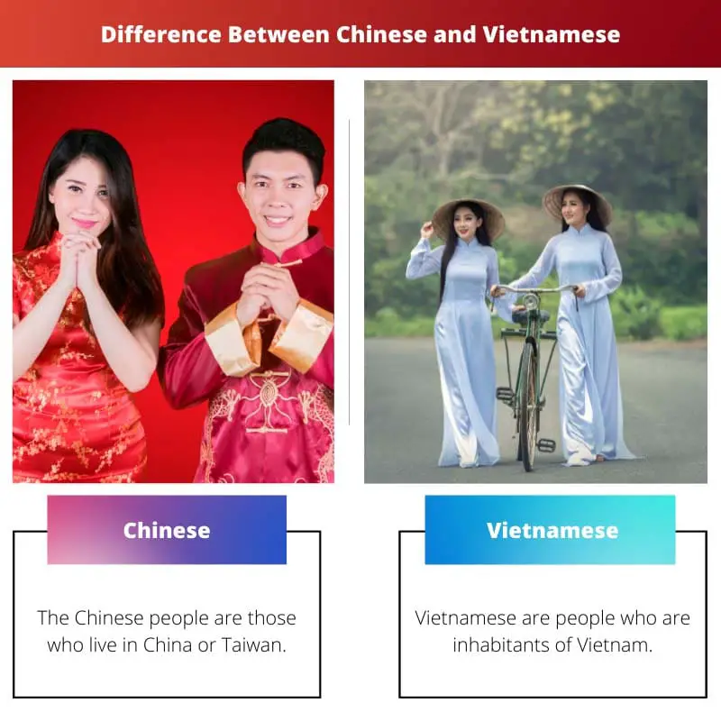 Difference Between Chinese and Vietnamese