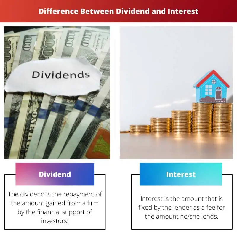 Difference Between Dividend and Interest