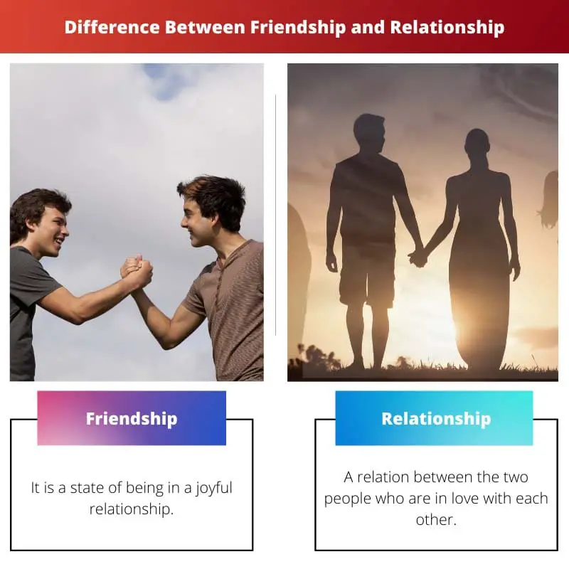 Difference Between Friendship and Relationship