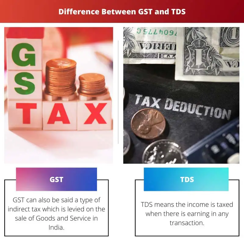 Difference Between GST and TDS