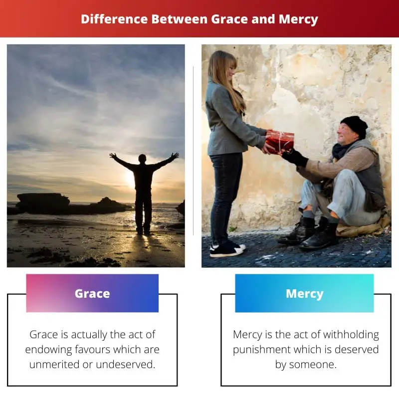 Difference Between Grace and Mercy