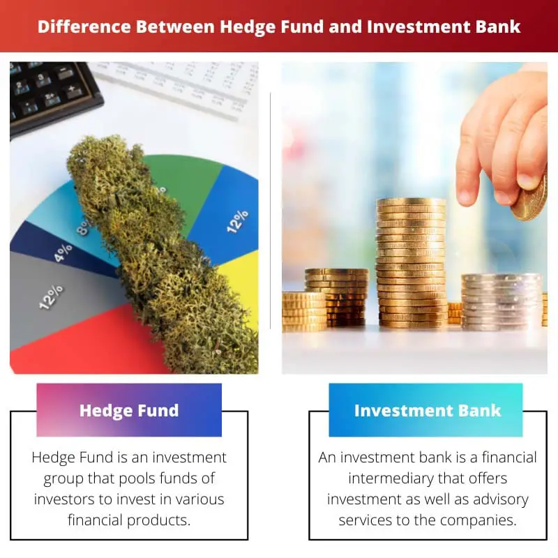 Difference Between Hedge Fund and Investment Bank