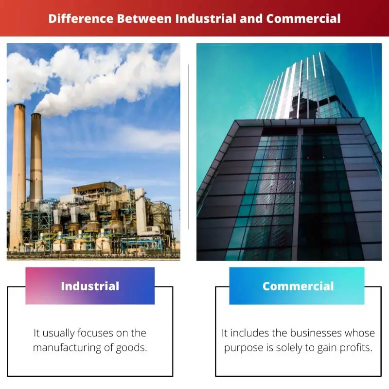 Difference Between Industrial and Commercial