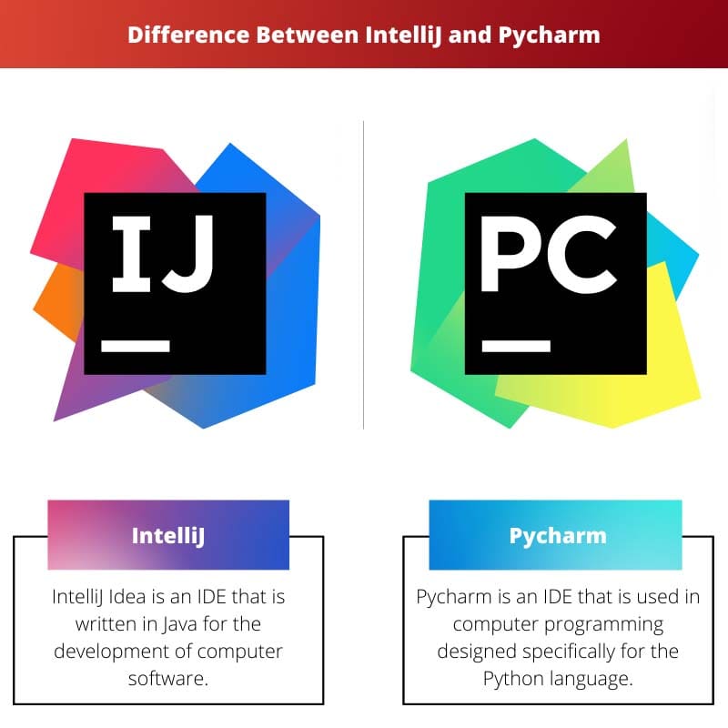 IntelliJ Vs Pycharm: Difference And Comparison