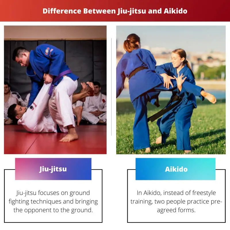 Difference Between Jiu jitsu and Aikido
