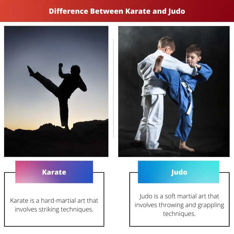 Difference Between Karate and Judo