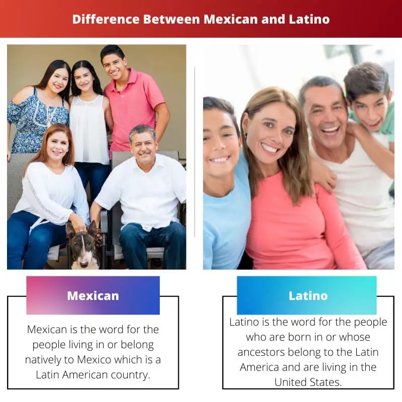 Difference Between Mexican and Latino