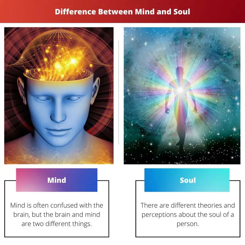Difference Between Mind and Soul