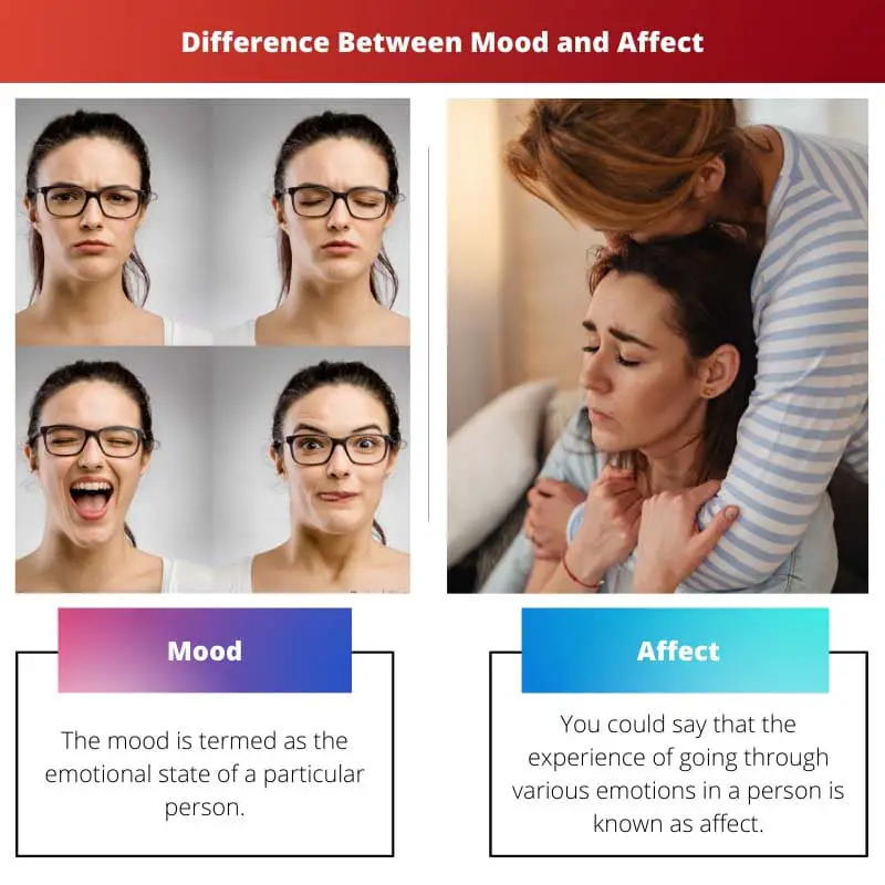 Difference Between Mood and Affect