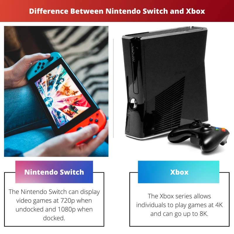 Difference Between Nintendo Switch and