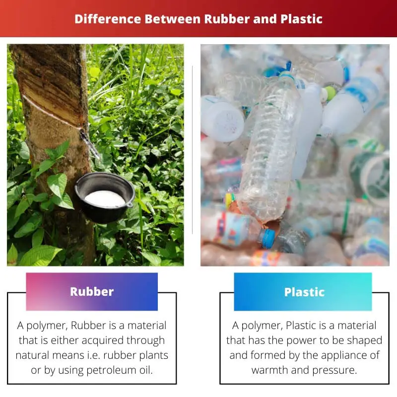 Difference Between Rubber and Plastic