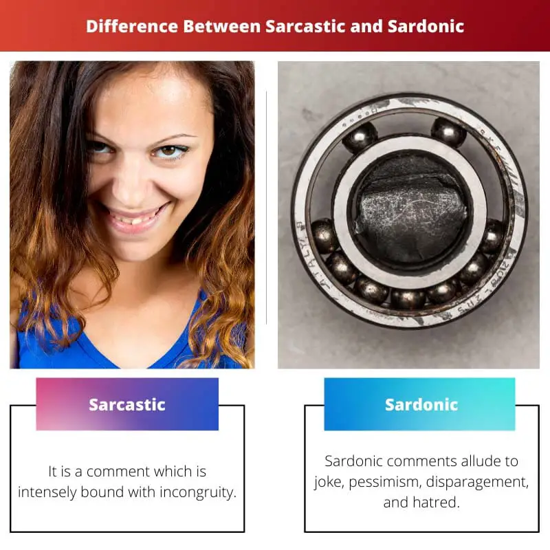 Difference Between Sarcastic and Sardonic