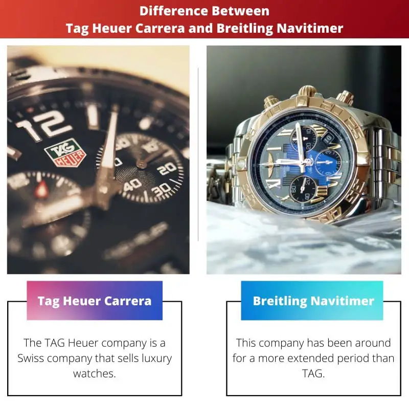 Difference Between Tag Heuer Carrera and Breitling Navitimer