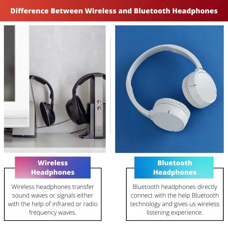 Difference Between Wireless and Bluetooth Headphones
