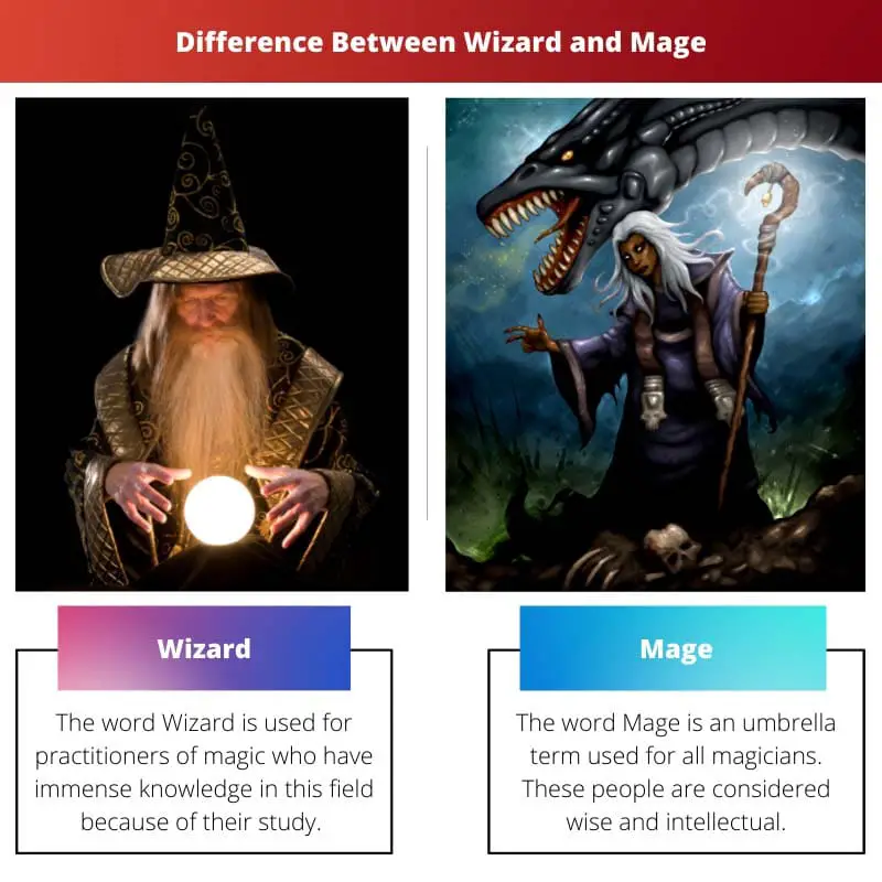 Difference Between Wizard and Mage