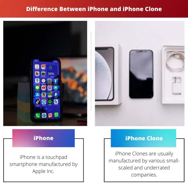 Difference Between iPhone and iPhone Clone