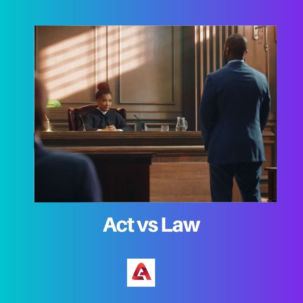 Act vs Law