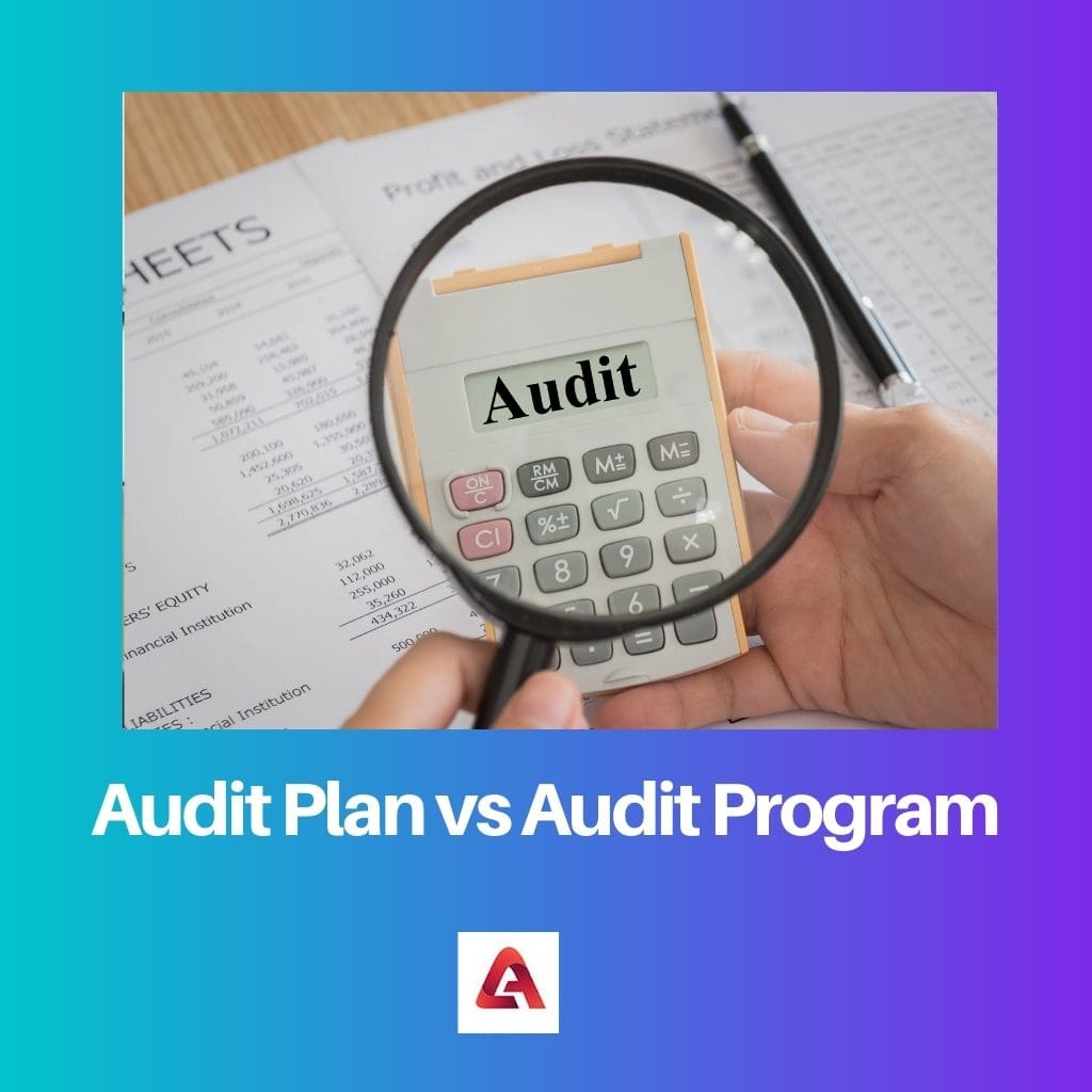 Audit Plan vs Audit Program