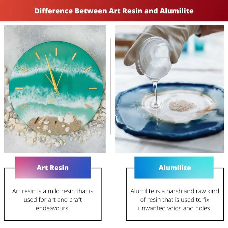 Difference Between Art Resin and Alumilite