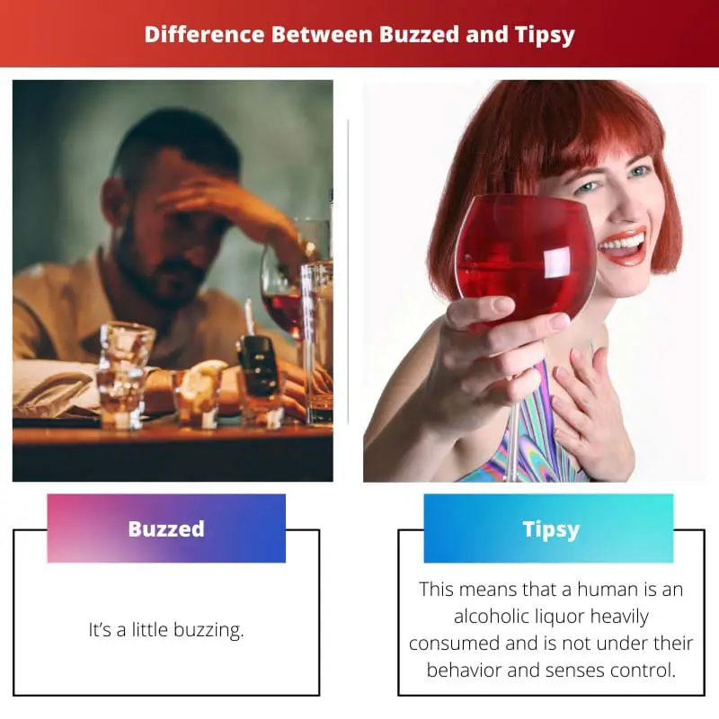 Difference Between Buzzed and Tipsy