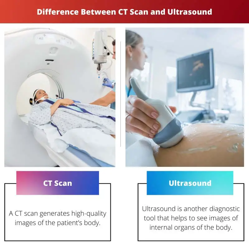 Difference Between CT Scan and Ultrasound