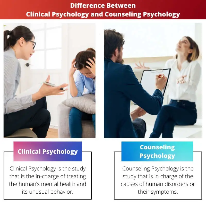 Difference Between Clinical Psychology and Counseling Psychology