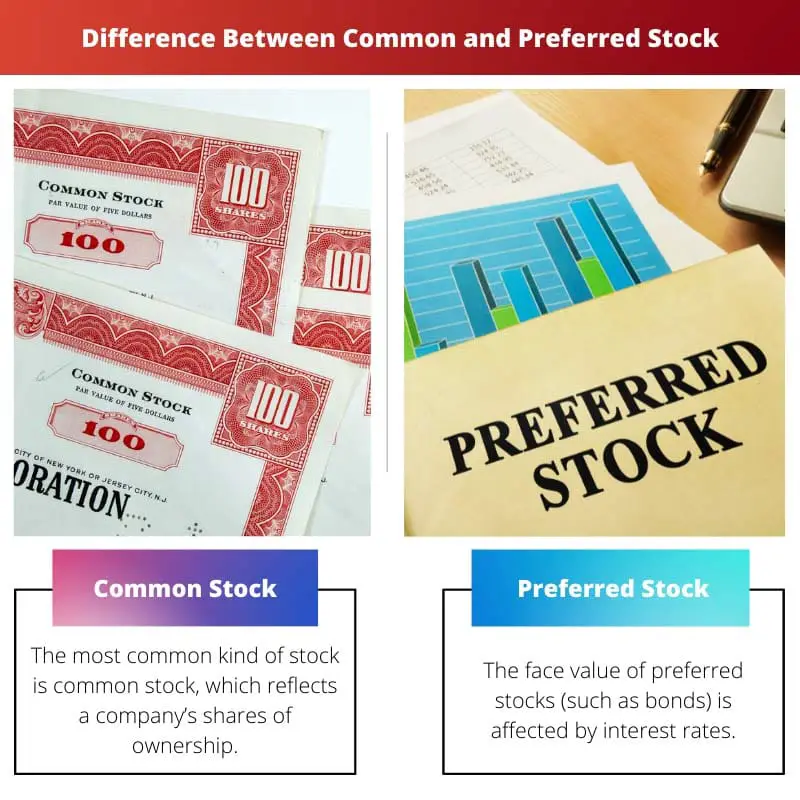 Difference Between Common and Preferred Stock