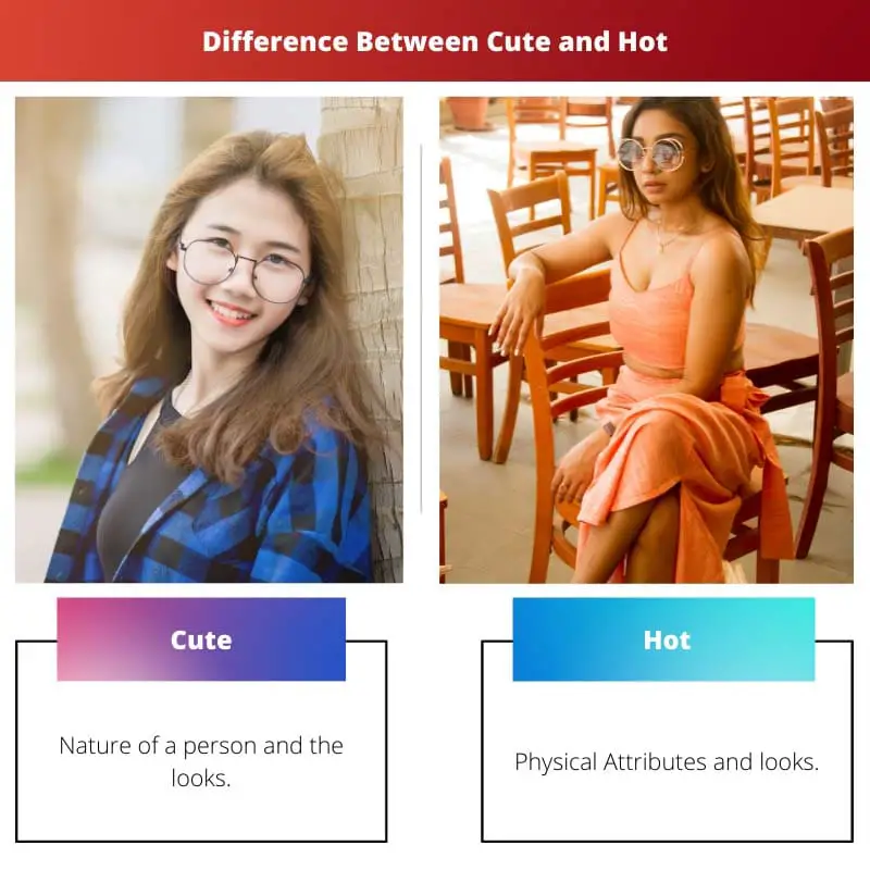 Difference Between Cute and Hot