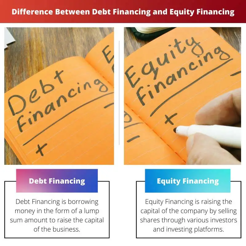 Difference Between Debt Financing and Equity Financing
