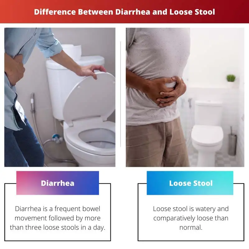 Difference Between Diarrhea and Loose Stool