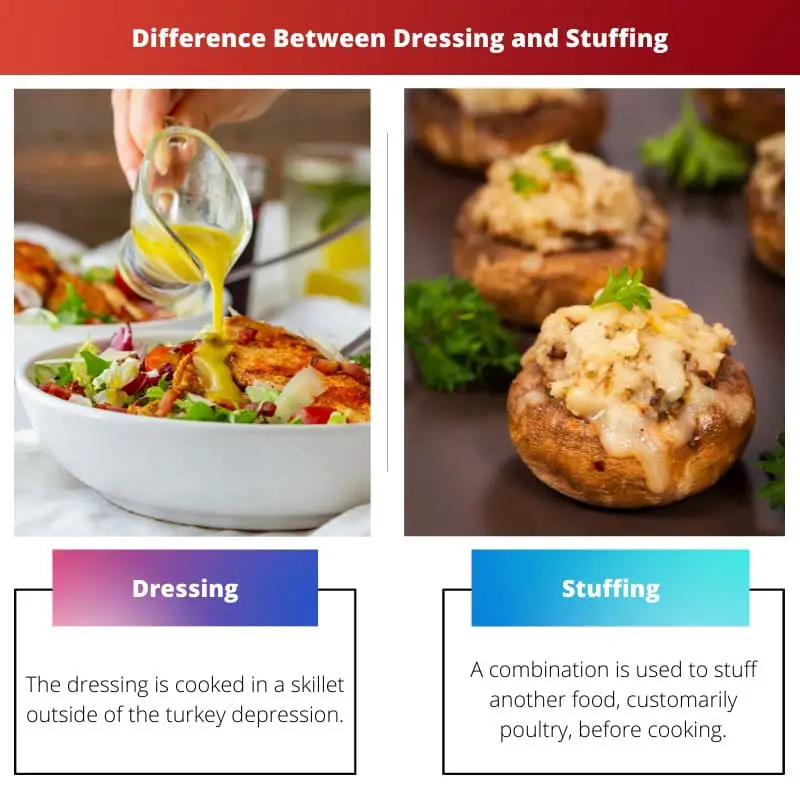 Difference Between Dressing and Stuffing