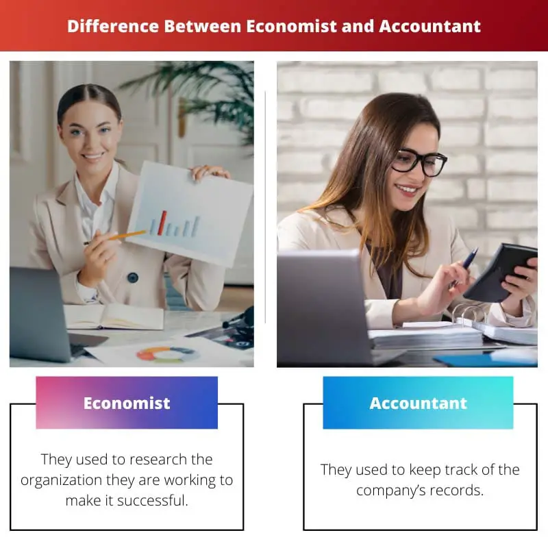 Difference Between Economist and Accountant