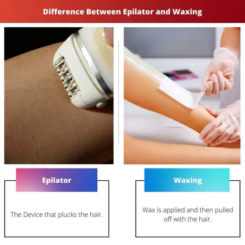 Difference Between Epilator and