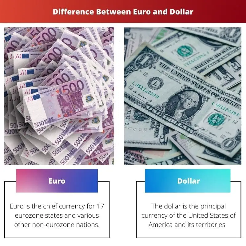 Difference Between Euro and Dollar 1