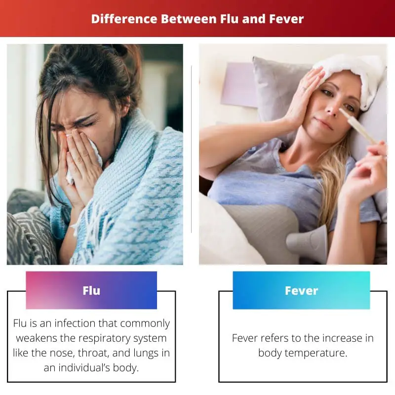Difference Between Flu and Fever
