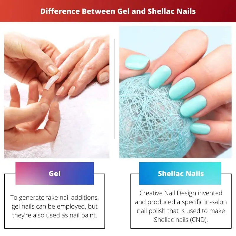 Difference Between Gel and Shellac Nails