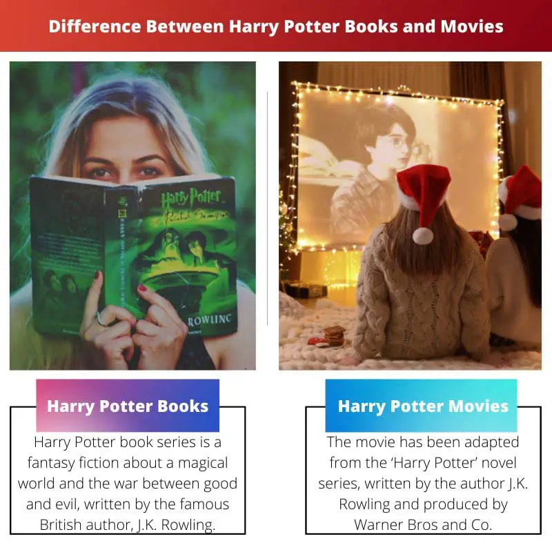 Difference Between Harry Potter Books and Movies